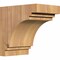 Ekena Millwork Pescadero Smooth Corbel, Western Red Cedar, 5 1/2"W x 8"D x 8"H COR06X08X08PEC00SWR - alternate 1